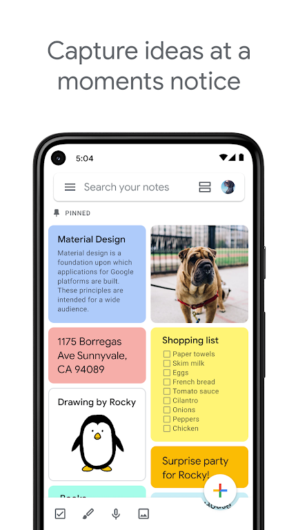 Google Keep Notes appscreenshot3