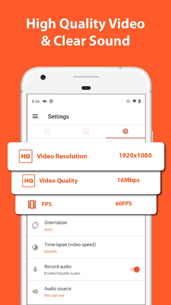 AZ Recorder Mod apk 2024screenshot1