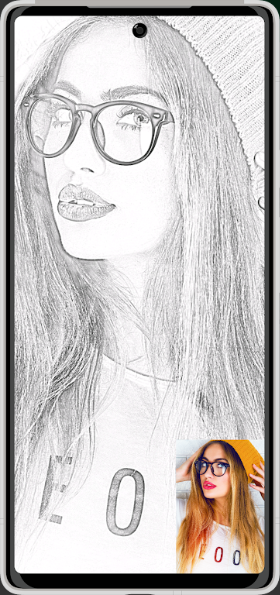 Pencil Photo Sketch : Drawing