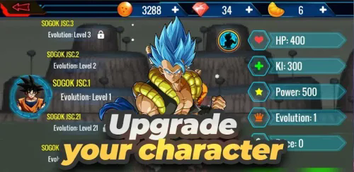 dragon ball z saiyan battle mod apk