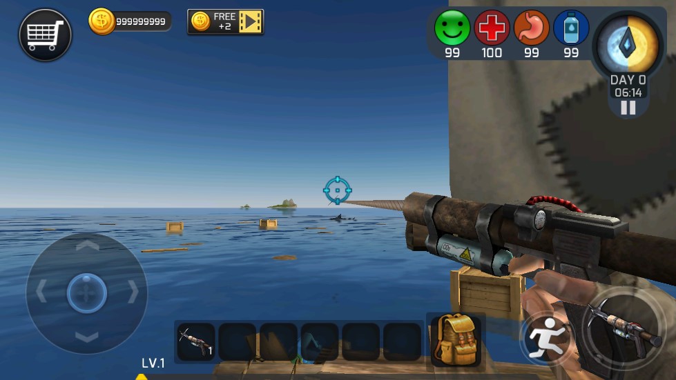 ocean survival mod apk (unlimited)screenshot1