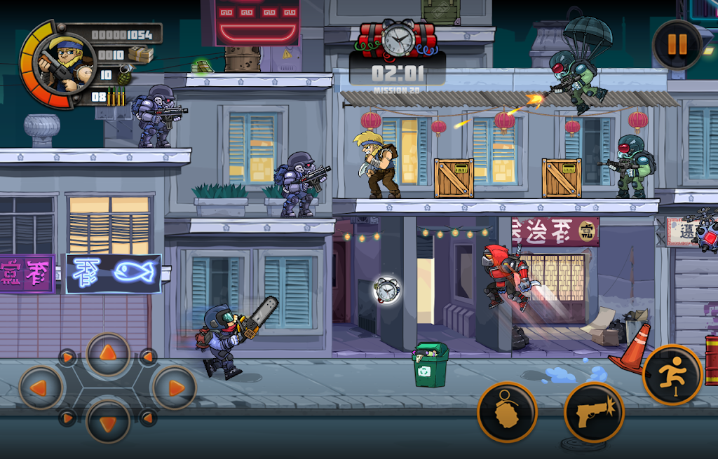 metal soldiers 3 mod apk unlimited moneyscreenshot3