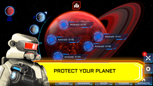 Planet TD Tower Defense Game MOD APKscreenshot4