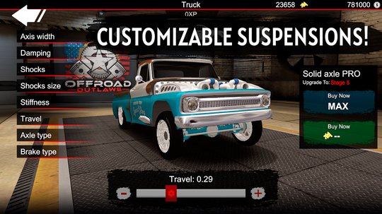 offroad outlaws mod apk vip unlocked unlimited moneyscreenshot3