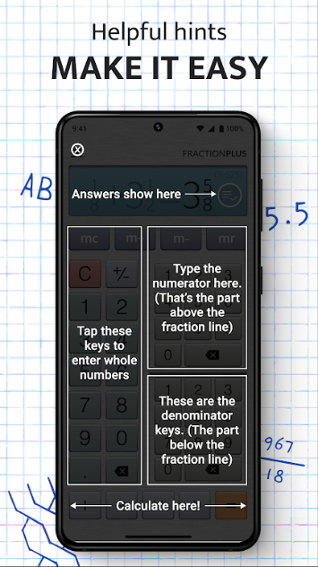 Fraction Calculator Plusscreenshot3