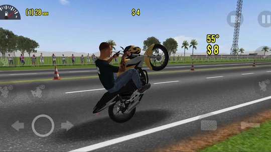 Moto Wheelie 3D Mod Apkscreenshot0