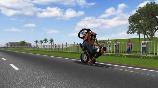 Moto Wheelie 3D Mod Apkscreenshot1