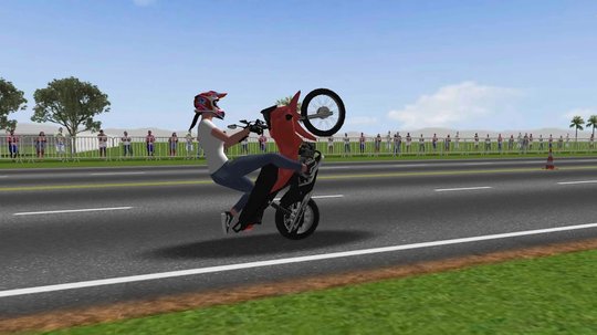 Moto Wheelie 3D Mod Apkscreenshot2