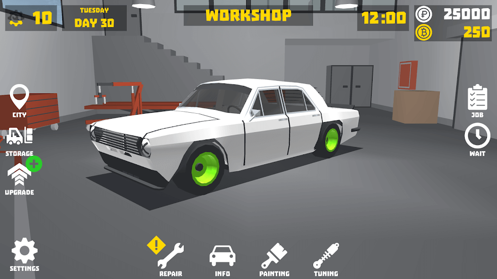 retro garage mod apkscreenshot0