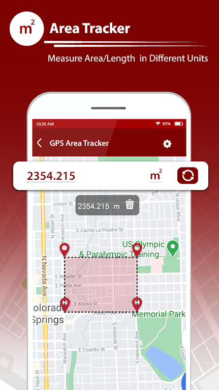 GPS Fields Area Measure App1.8