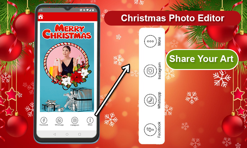 Christmas Photo Editorscreenshot3