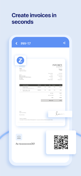 Zoho Invoicescreenshot2