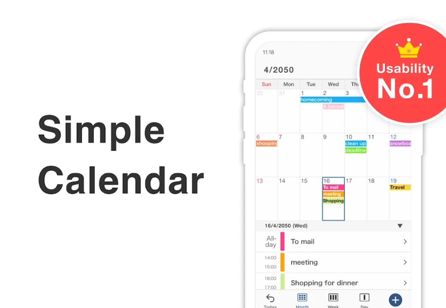 Simple Calendarv5.4.0