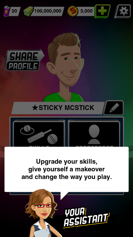 Stick Cricket Super League mod apk (Unlimited Money)screenshot0