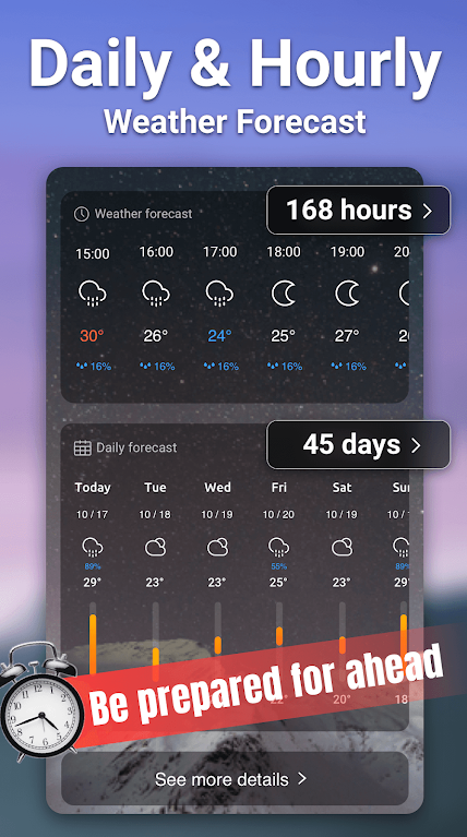 Weather App - Radar & Widgetscreenshot1