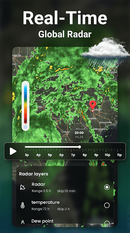 Weather App - Radar & Widgetscreenshot3