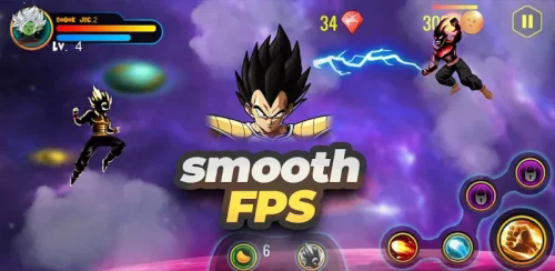 dragon ball z saiyan battle mod apkscreenshot1